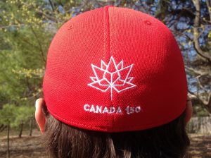 Canada 150 hat back